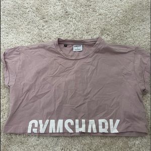 GYMSHARK BABY PINK FRACTION TEE🌸